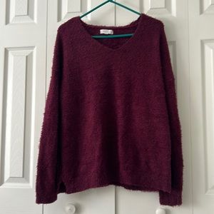 New Directions XlL fuzzy Sweater